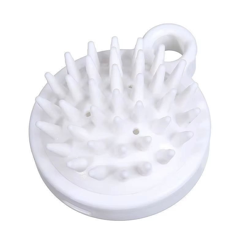New Silicone Shampoo Brush Head Scalp Massage Comb Cleaning Hair Comb Body Massage Brush Bath Shower Brush Salon Hairdressing