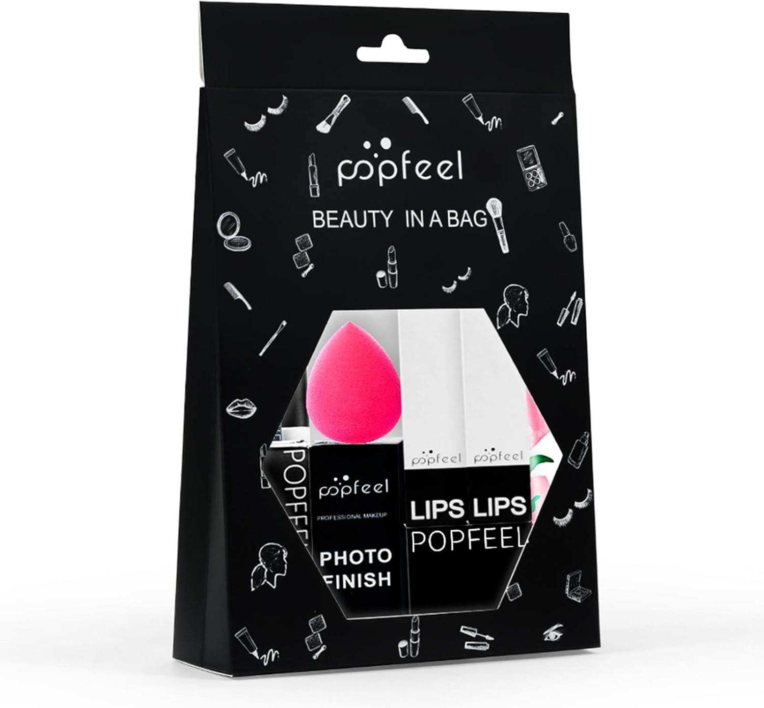 Kit Maquillage Pour Femme | 12 Pièces Tout En 1 Kit Maquillage | Kit Maquillage Tout-En-1, Débutants Et Professionnels, Facile À Transporter