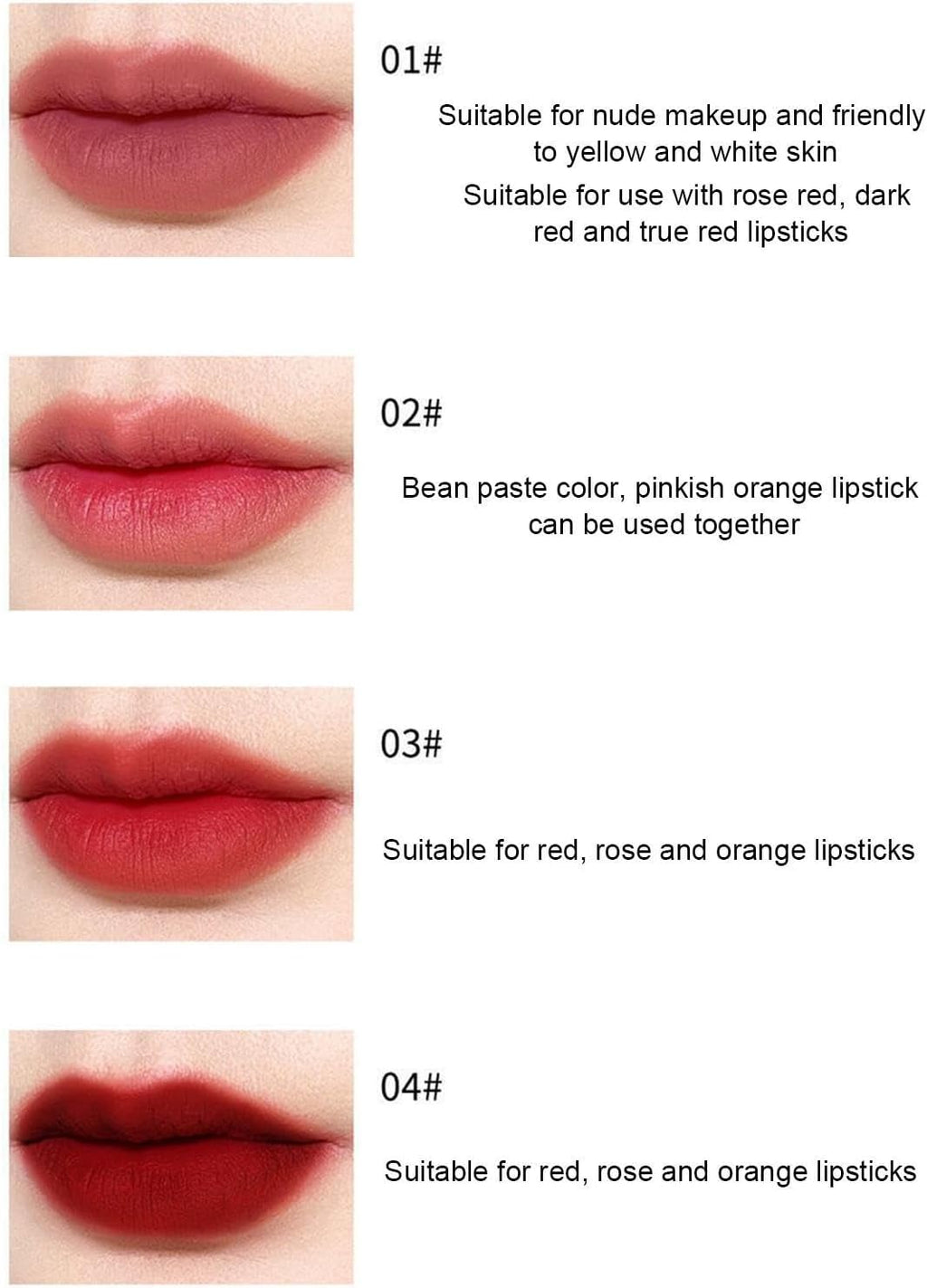 Maquillage 4 En 1, Lip Liner Makeup Crayon À Lèvres Pressé Pour Une Ligne Lèvres Claire, Crayon À Lèvres Imperméable À L'Eau Pour Les Cadeaux Femmes Maquillage