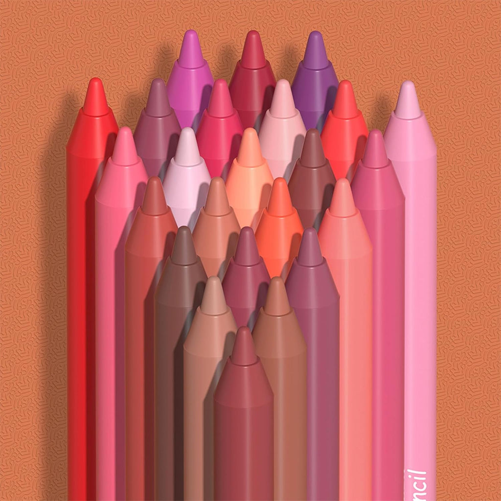 Crayon Pour Les Lèvres, Rouge À Lèvres 6 Couleurs Crayon Imperméable Lip Liner Set, Lissebrillant À Lèvres Mat, Crayon À Lèvres Onctueux Et Crémeux, Maquillage Quotidien Des Lèvres (01, A)