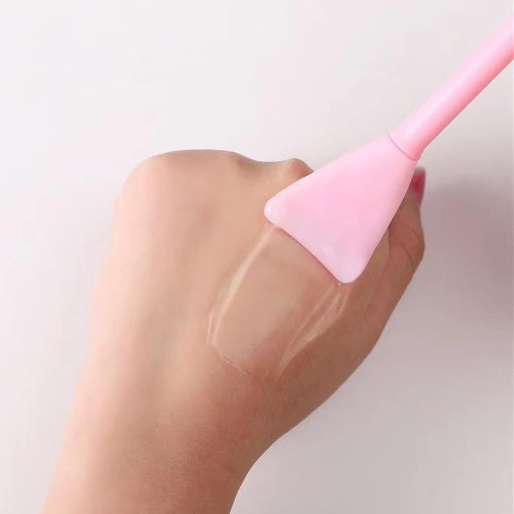 Applicateur De Pinceau Pour Le Visage,Applicateur De Crème Pour Le Visage | Applicateur Portatif De Couverture De Visage De Brosse De Visage De Silicone - Accessoires D'Outils De Beauté,