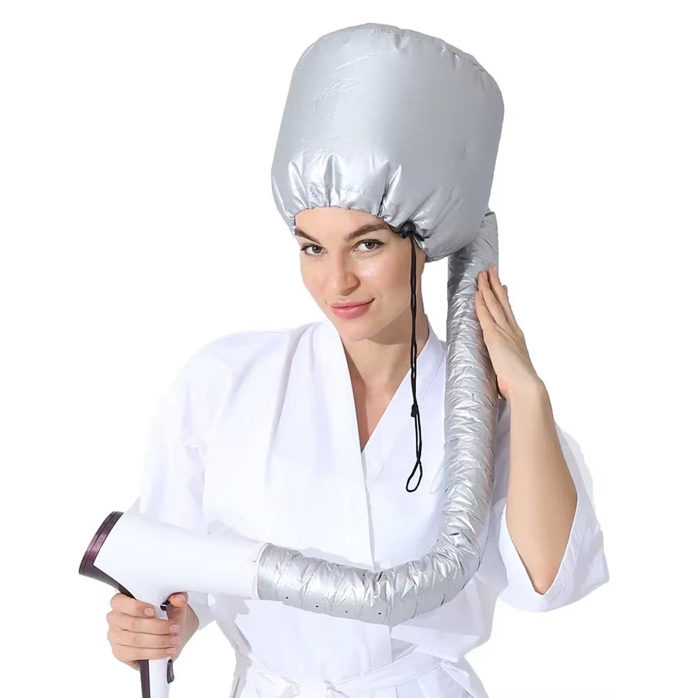 Styling Drying Hat Hair Care Dry Hair Cap without Plugging Hair Dryer Heating Hair-Mask Cap Household Curly Hair-Baking Hat