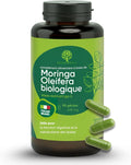 Moringa Bio | La Seule Moringa Biologique Produite En Italie | Véganes Sans Additifs | Super Antioxydant Riche En Vitamines Et Protéines Végétales | Haute Qualité  | 90 Gélules