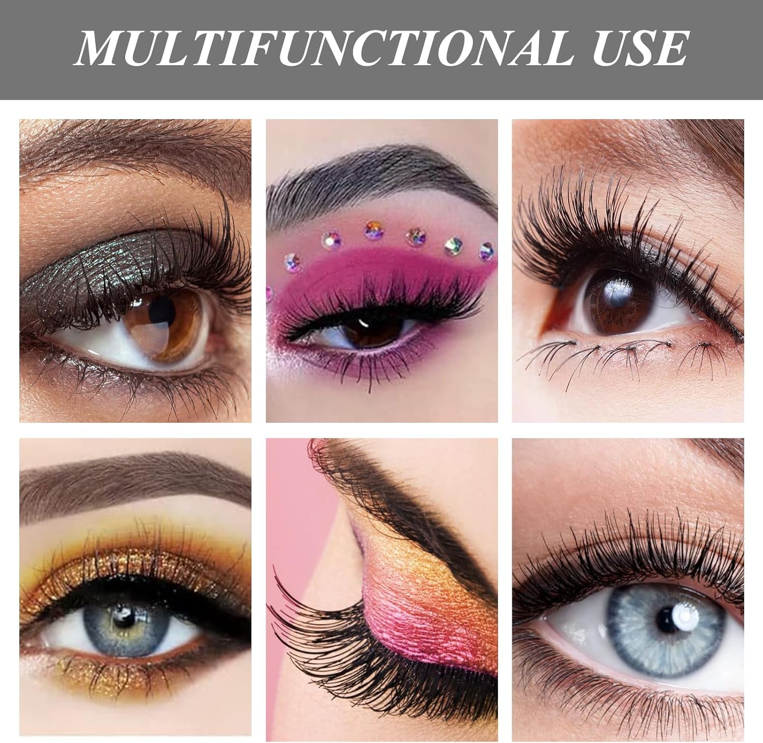 6 Paires Faux Cils Magnetique Faux Cils Magnetique Naturel Faux Cils Magnetique Aimant Faux Cils Aimantés Magnetic Eyelashes Cils Magnetique Naturel 3D Eyelashes Magnétiques Naturel